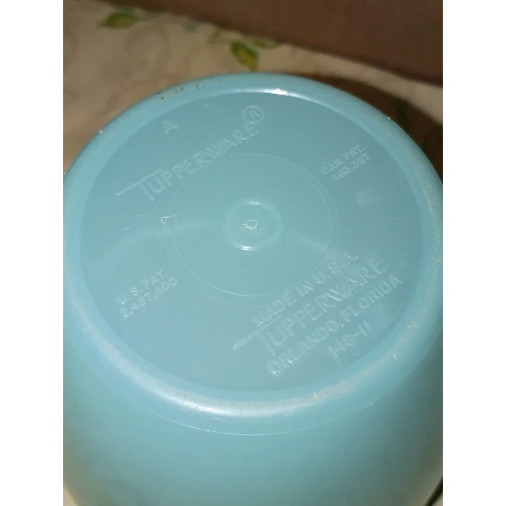 VTG 50's‎ 60's Tupperware Refrigerator Bowls #148 Pastels 5 pack without lids